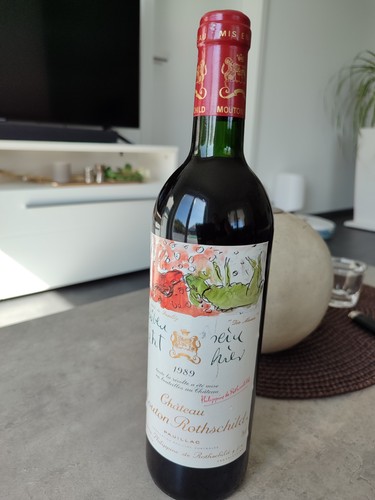 1989 chateau mouton rothschild - 1989,