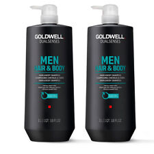 Goldwell Dualsenses Men Hair & Body Shampoo 2x1000 ml = 2000ml Männer Shampoo DE