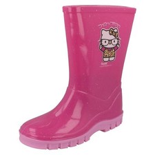 Mädchen Rosa Gummistiefel Hello Kitty Von spot on Einzelhandel Preis