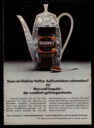 3w8254 alte reklame von 1969 - alte,