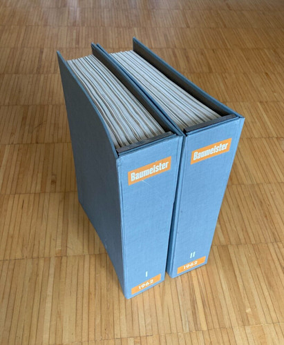 Der baumeister 1962 - der, 1962.