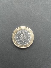 1  Euro Münze Portugal 2002