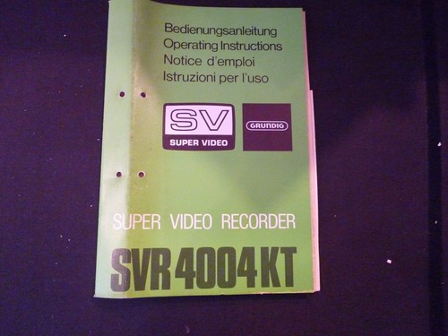 Original bedienungsanleitung - original,