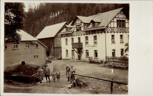 Foto schwarzenbach am wald - ak,