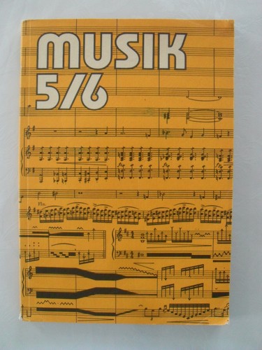 Musik lehrbuch ddr - 5/6,, lehrbuch,