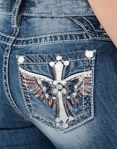 Damen mädchen jeans rockige - damen,