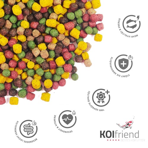 Koifutter classic mix 15 - mix, 2,5