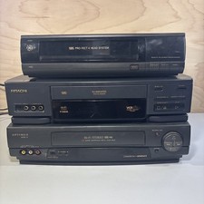 Lot of 3 VCRs for Parts/Repair
