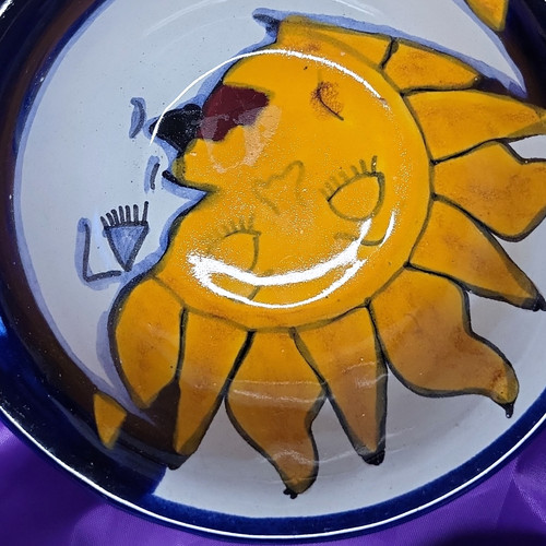 Runde keramik schüssel glatt - runde,