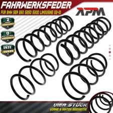 4x Federn Fahrwerksfeder Vorne