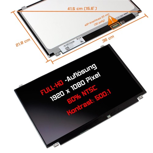 Led display matt - 15,6",