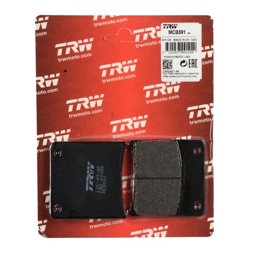Trw bremsbelag organisch - trw,