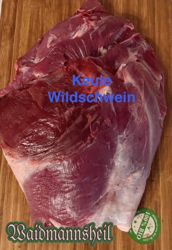 Wildschwein keule ohne knochen - wildschwein,