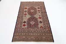 4 x 7 Fuß Soumak Kelim