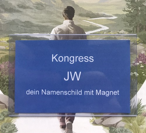 Kongress namensschild - jw,
