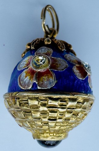 Russischer emaille anhänger - russischer, emaille-anhänger