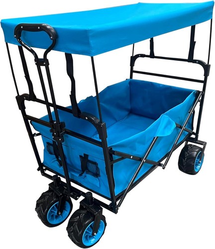 Bollerwagen faltbar mit dach - mit,