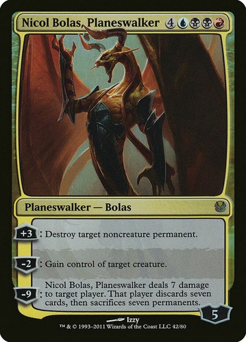 Mtg nicol balles - nicol, planeswalker