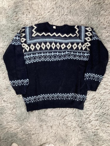 Vintage 90er nordic pullover - vintage,