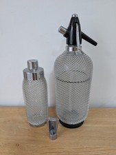 Vintage Silber Mesh Soda