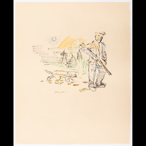 Oskar kokoschka jäger mit - kokoschka, »jäger