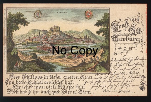 2719 litho alt marburg - #2719, alt-marburg