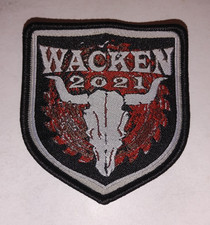 Wacken 2021 WOA Patch Aufnäher ca. 7x8 cm Nr.2983 Unbenutzt Kutte Rock Festival