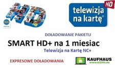 1 m-c SMART HD Telewizja na Karte Aufladung NC+ TVN Doladowanie Polsat TnK NC+