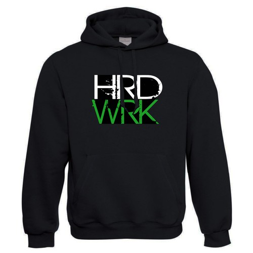 Eaks hoodie hrd wrk hard - wrk, /