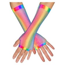 Netzhandschuhe bunt damen - netzhandschuhe,