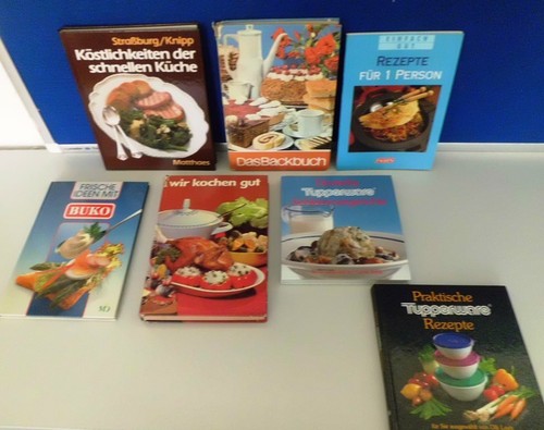 Verschiedene kochbücher - kochbücher, /