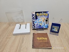 Pokemon Blaue Edition - Nintendo Game Boy / Spiel in OVP mit Anleitung / Abriss