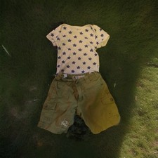 Body, Shorts, Junge, Gr.95-104, guter Zustand 