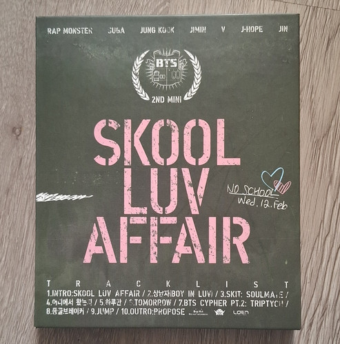 Bts skool luv affair 2nd - bts,