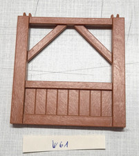 Playmobil Forsthaus 4207 Wandteil Holzwand offen Ersatzteil (W61)