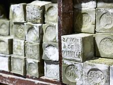 Set 12 Seifen aus Marseille Echter Würfel 300gr 72% Original Olive SERAIL