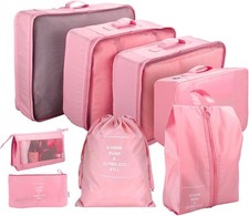 8er Set Kofferorganizer