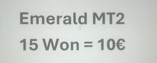 Metin2 Emerald 15Won = 10€