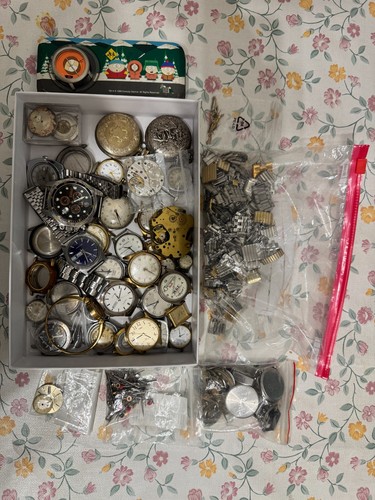Large estate watchmaker parts - large,