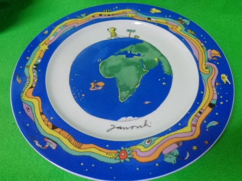 Platzteller weltkugel 30cm - platzteller,