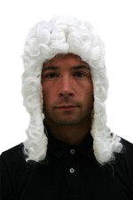 Perücke richter judge - perücke:,