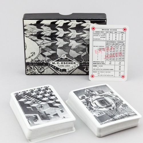 Spielkarten escher day - -,