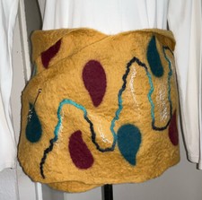 Filzgürtel; Nierenwärmer; Hüftschmeichler; Schärpe, Filzcacheur, Tischläufer