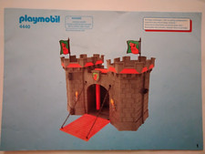 Playmobil Bauanleitung 4440 Ritterburg Zugbrücke 12 Seiten