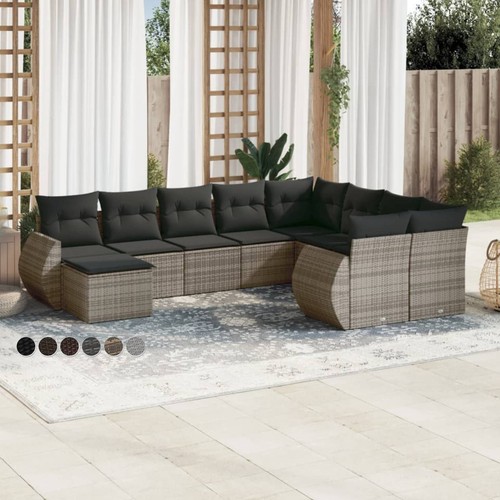 Tlg garten sofagarnitur - 10-tlg.,