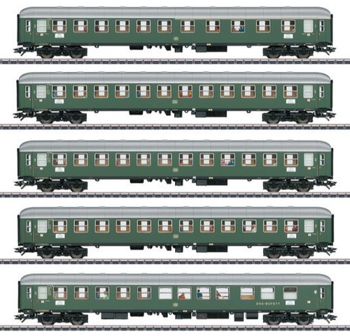 Märklin 43935 set coaches - märklin, d-coaches