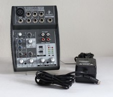 Behringer XENYX 502 Mischpult, UCA-200 U-Control & XM8500 Mikrofon - Set