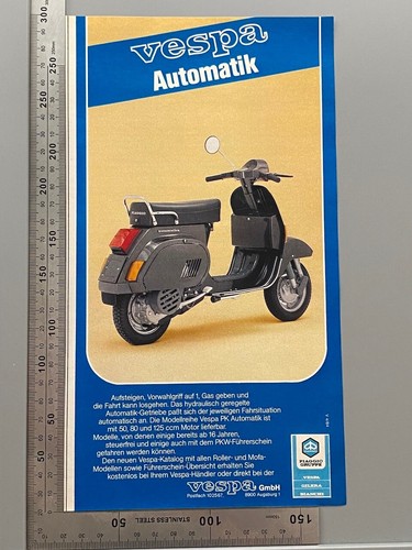1984 piaggio vespa automatik - 1984,