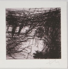 Klaus Fußmann/ Radierung /