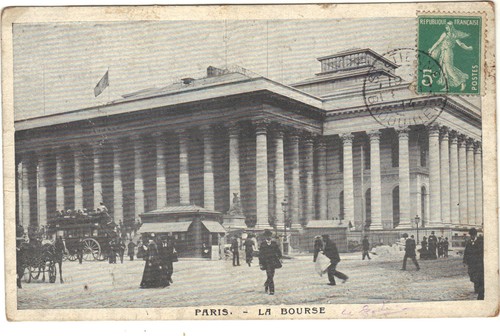 Paris la - cp, bourse